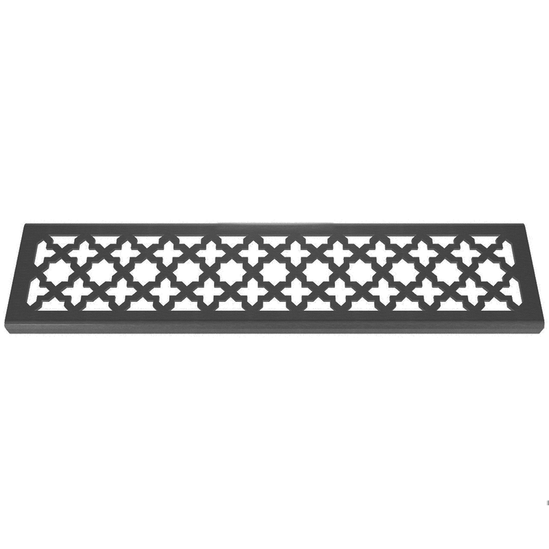 Columbus Corten Steel Channel Drain Grate 75 x 913mm (3 Inch)