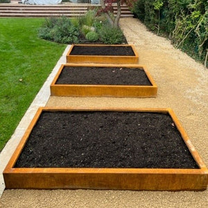 Corten Steel Arden Trough Planter