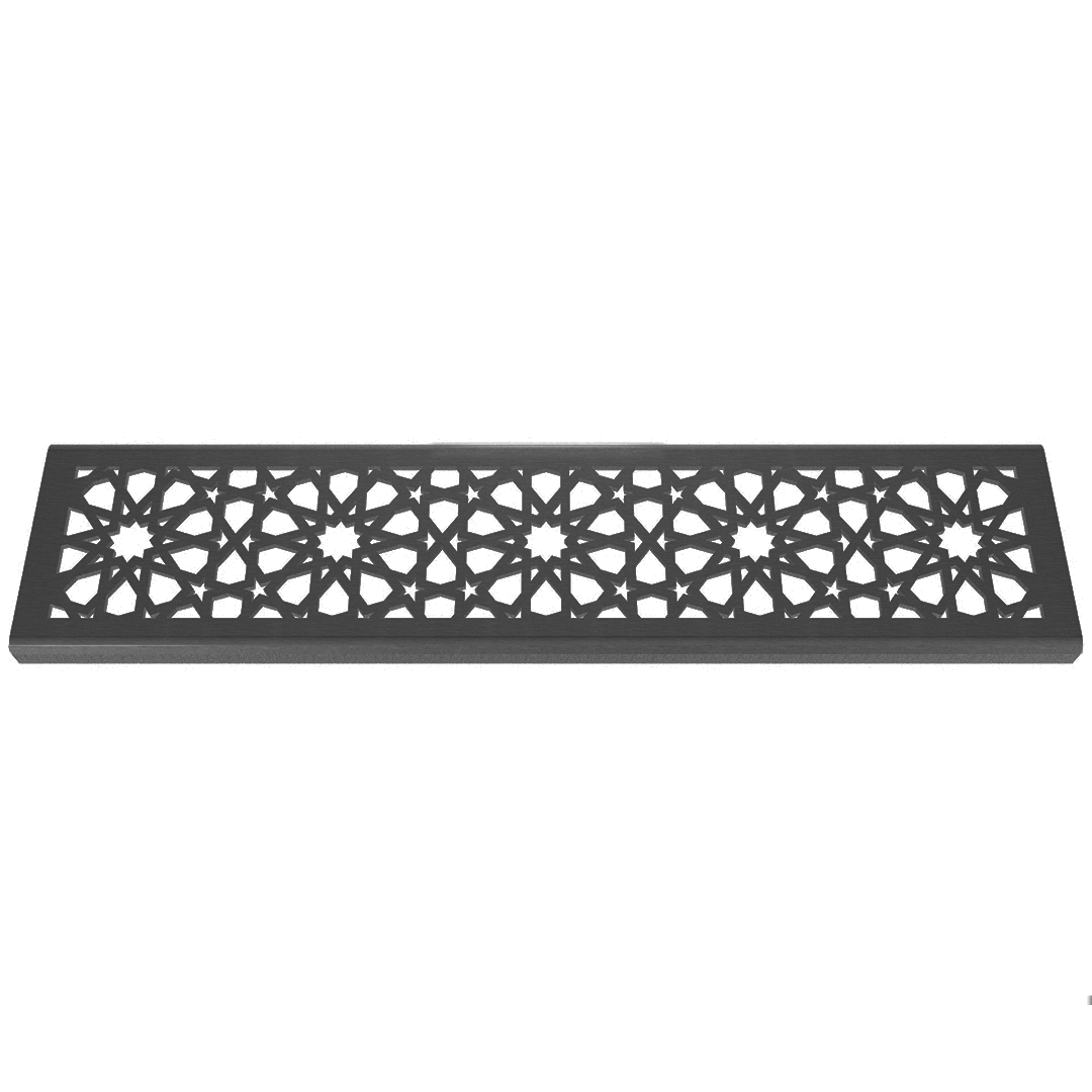 Morisco Corten Steel Channel Drain Grate 75 x 913mm (3 Inch)