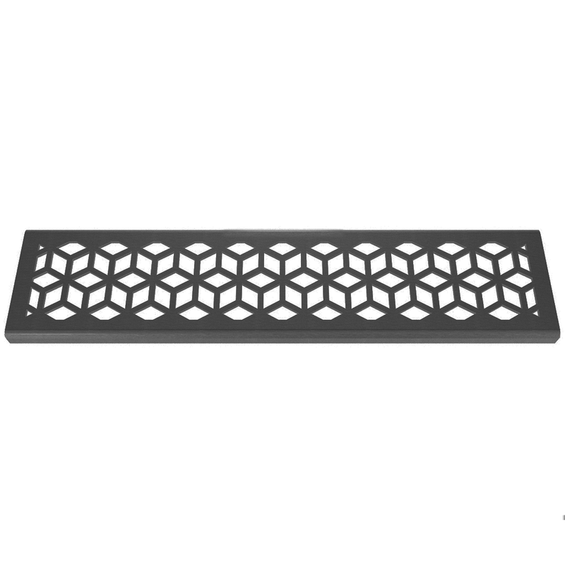 Rubix Corten Steel Channel Drain Grate 75 x 913mm (3 Inch)