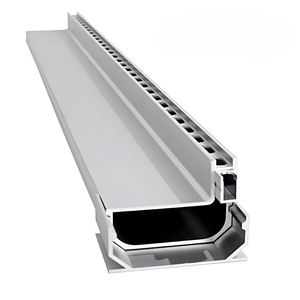 Aquaslot Aluminium Channel Slot Drain 1000L x 110W