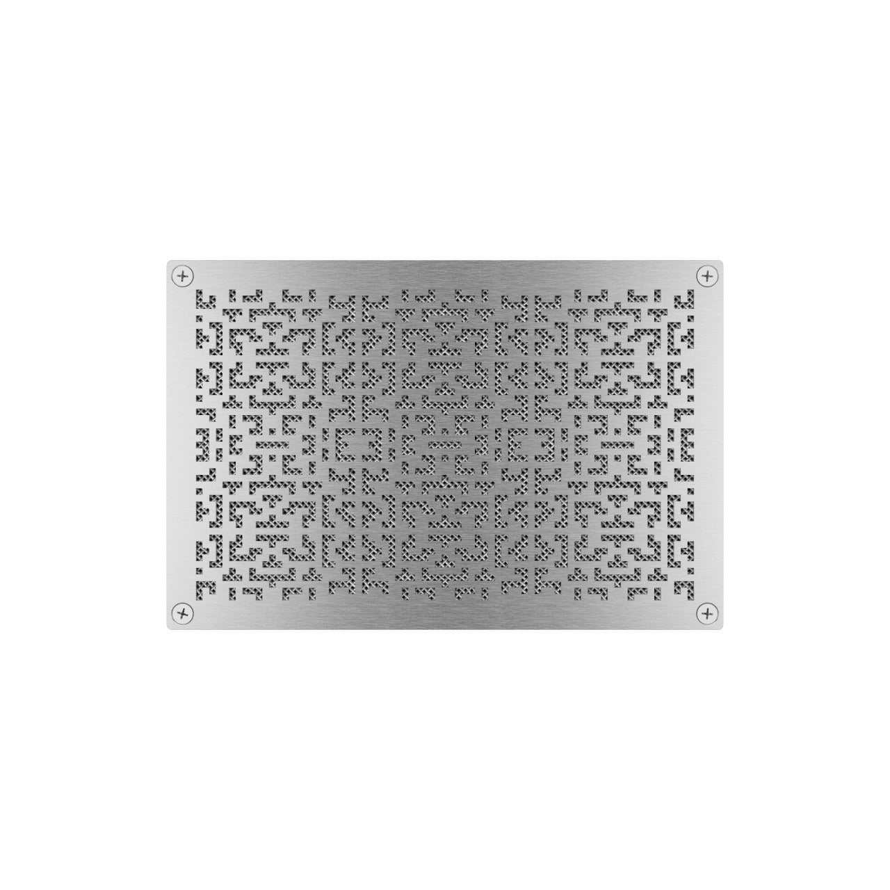 Aquaduct Crossword 304 Stainless Steel Air Brick Cover 229 x 152mm