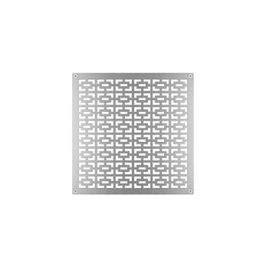 Aquaduct Geo Rectangular 304 Stainless Steel Air Brick Cover 229 x 229mm