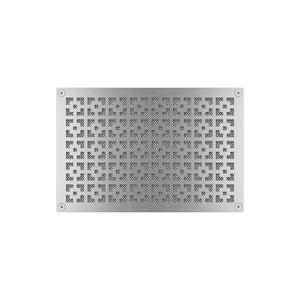 Aquaduct Geo Squares 304 Stainless Steel Air Brick Cover 229 x 152mm